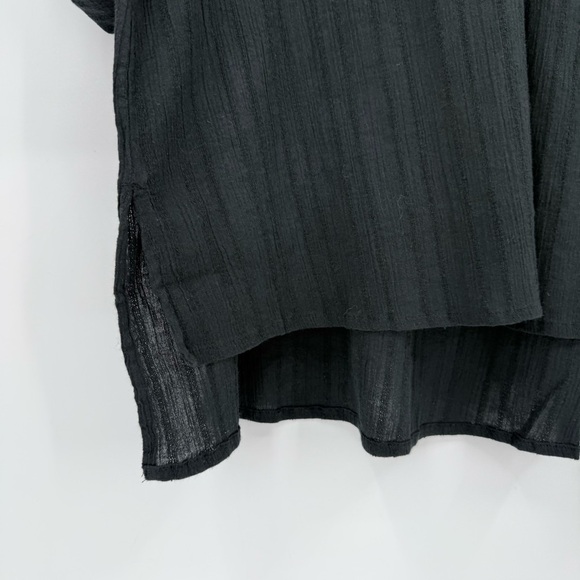 Billabong Lace-up Blue Skies Swim Beach Cover Up in Black Size M - Picture 10 of 14